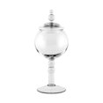 thumbnail image 4 of Weddingstar Large Glass Apothecary Candy Jar â€“ Footed Globe Bowl with Lid, 4 of 4