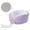 Purple, variant on Memory Foam Travel Neck Pillow with Adjustable Buckle, Ergonomic 360° Chin Support for Airplane Long Flights, Washable Ice Silk Cover, Portable Neck Pillow for Travel, Gray