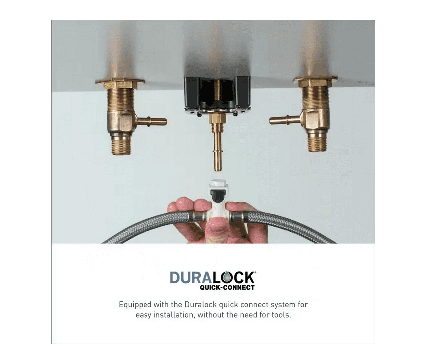Moen T6142Bl Matte Black Two-Handle Bathroom Faucet