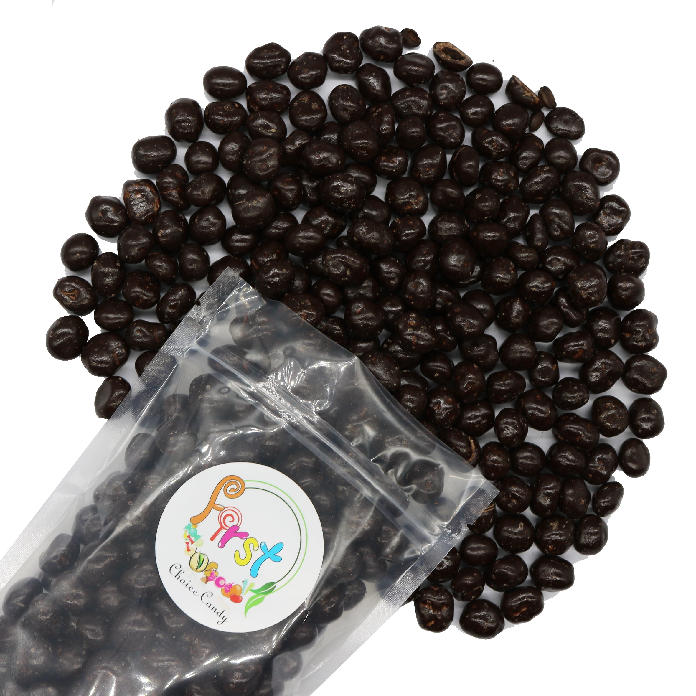 Dark Chocolate Covered Roasted Espresso Coffee Beans 2 Pound