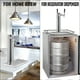 thumbnail image 5 of Torre de Cerveza VEVOR dispensador Acero inoxidable 360 x 76 mm con 2 grifos, 5 of 8