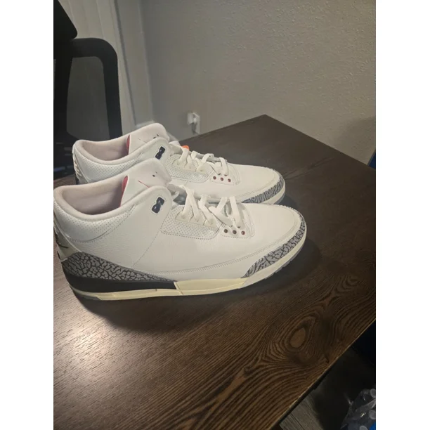 Size 17 - Jo r-dan 3 Retro Mid White Cement Reimagined. Brand new without box!!