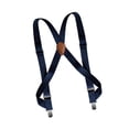 thumbnail image 3 of Segolike Mens Suspender with Clips Elastic Clothes Accessories Fashion Adjustable Suspenders Work Suspenders Fit Jeans Boyfriends Orchestra Prom Band Dark Blue, 3 of 8