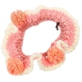 thumbnail image 1 of Adjustable Pet Collar Decor Pink PP Material Cat Flower Collar with Adjustable Fit for Pets, 1 of 4