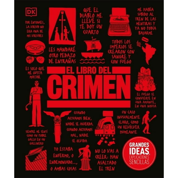 DK Big Ideas El Libro del Crimen (the Crime Book), (Hardcover)