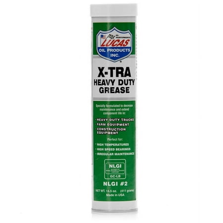 Lucas X-Tra Heavy Duty Grease 14.5 Ounce for Automotive, Industrial, and Agricultural Use