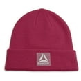 thumbnail image 3 of Reebok Youth Beanie Winter Hat Pink, 3 of 3
