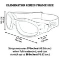 thumbnail image 7 of Global Vision Eliminator Dirt Bike Padded Motorcycle Riding Goggles for Men and Women (Black Frame/Smoke Lens), 7 of 7