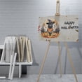 thumbnail image 4 of Happy Halloween Belgian Malinois Witches Hat Pumpkin Carving Horizontal Matte Canvas Poster Sheepdog Dog Lover Gifts Wall Art Home Decor - 02019, 4 of 5