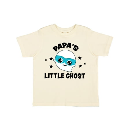 

Inktastic Cute Papa s Little Ghost with Stars Gift Toddler Boy or Toddler Girl T-Shirt