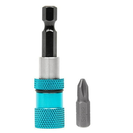 

Adjustable Screw Depth Bit Holder 1/4in Hex Driver Magnetic Tip Home Hand Tool