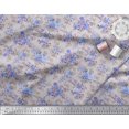 thumbnail image 2 of Soimoi Red polyester Crepe Fabric polyester Fruits Printed Fabric 1 Yard 42 Inch Wide, 2 of 3