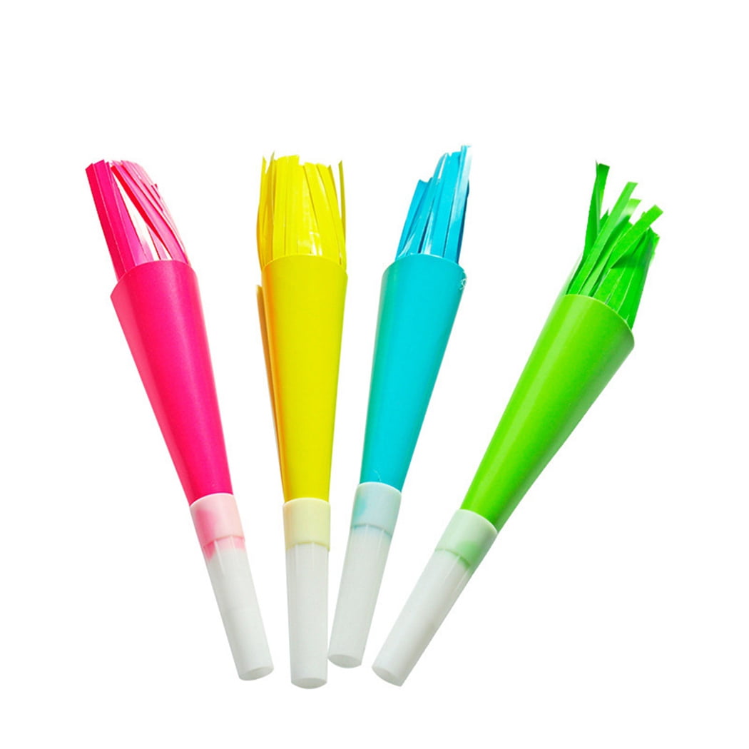 Sifflet Prout Rouge Et Bleu - Jouet Drôle Pour Fêtes, Farces, Cadeau Amusant, Matériau Non Toxique - 9