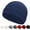 Navy Blue, variant on Fashion Fisherman Beanie Cap for Men Women Short Cuff Knit Beanie Winter Warm Hats Cap, 1pc