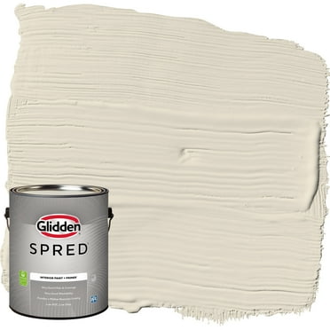 Glidden Spred Grab-N-Go Interior Wall Paint, Antique White, Off White, Semi-Gloss, 1 Gallon