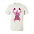 thumbnail image 2 of Wild Bobby Tough Guys Wear Pink Boxer Breast Cancer Awareness Men Tee, White, 4X-Large, 2 of 6