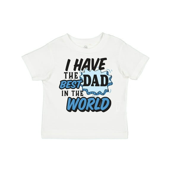 Inktastic I Have the Best Dad in the World Boys Toddler T-Shirt