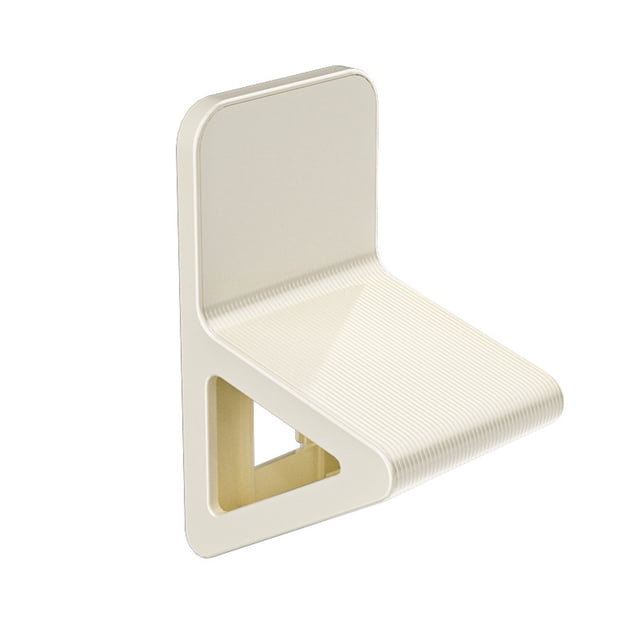 TIELUTT Japanese Style Wall Mounted Footrest for Bathroom | Floating Bathroom Shelves Bathroom Organizer Small Bathroom Can Towel Racks for Bathroom Wall Mounted Paper Towel Holder Wall Mount