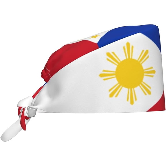 Working Cap Scrub Caps with Sweatband Breathable Adjustable Tie Back Hat Nurse Surgeon Caps Women Men Unisex