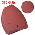 thumbnail image 3 of Unique Bargains Mouse Detail Sander Sandpaper Pads Flocking Sanding Paper Assorted 320Grits 5pcs, 3 of 5