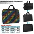 thumbnail image 2 of ZICANCN Laptop Case 14 inch, Rainbow Love Pride Work Shoulder Messenger Business Bag for Women and Men, 2 of 9
