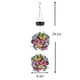 thumbnail image 3 of Lámpara solar de jardín | Luz LED esférica para exteriores con panel solar | Iluminación RGB que cambia de color para decoración de jardines, caminos y patios, 3 of 5