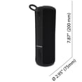 thumbnail image 5 of Sylvania 8" Premium Rugged Water Resistant Bluetooth Speaker 360° Sound, Stealth Black, SP1043, 5 of 7