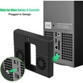 thumbnail image 2 of Vertical Cooling Fan for Xbox Series X, USB Powered Cooling Stand Cooling System Accessories with Dual Fans and External USB Port for Xbox Series X Console (Only for Xbox Series X), 2 of 5