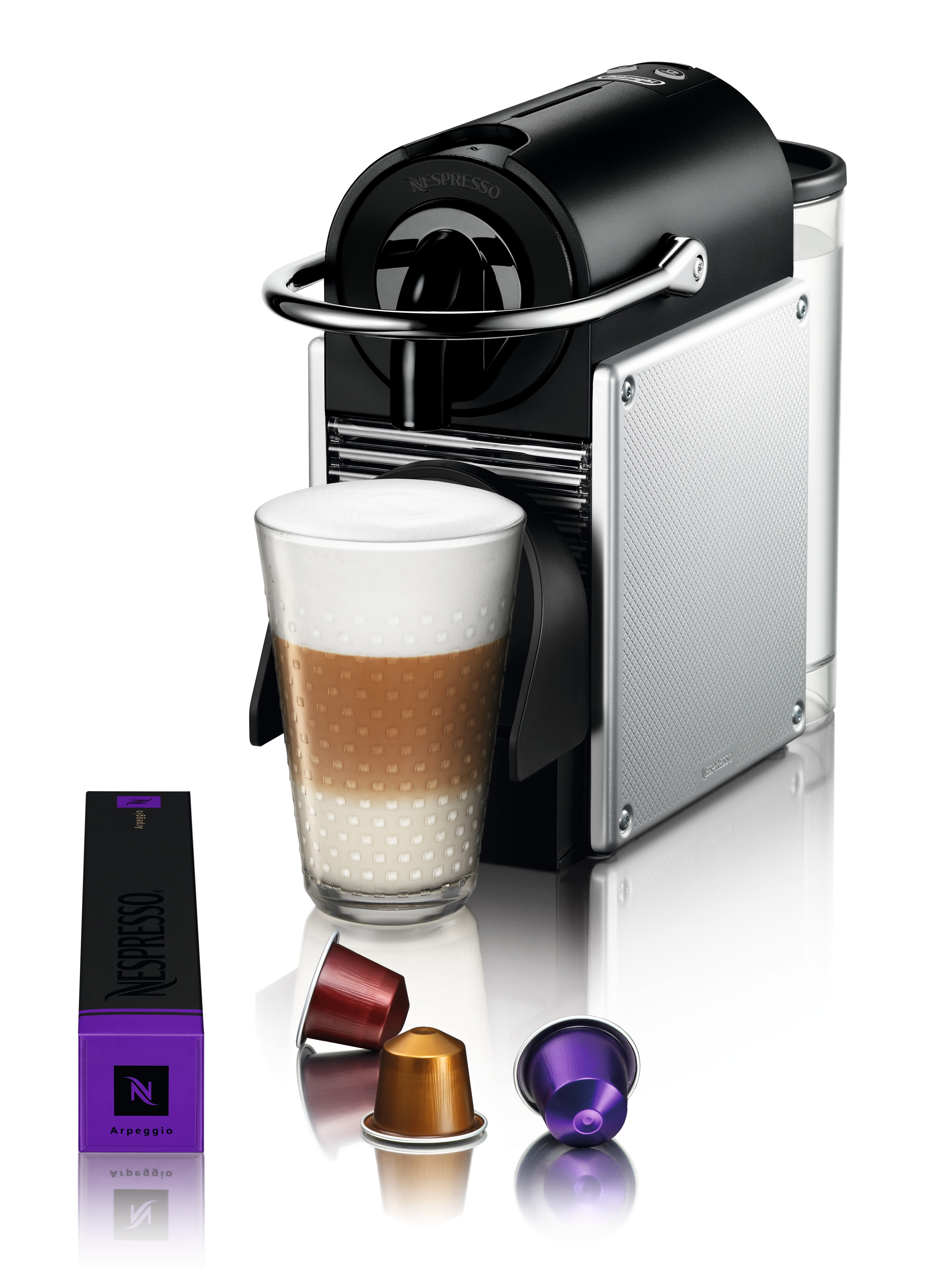 Nespresso's Pint-Size Pixie Machine is Made of Recycled Coffee Capsules