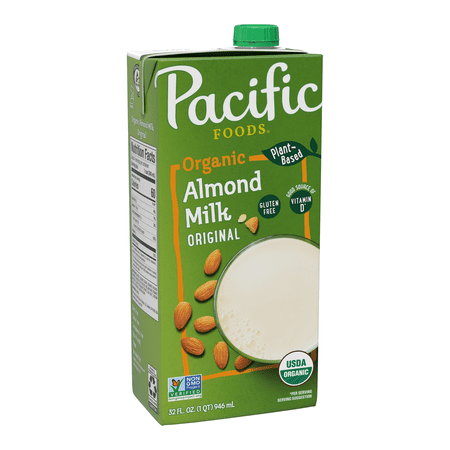 Pacific Foods Organic Almond Original Beverage cs 12/32 oz