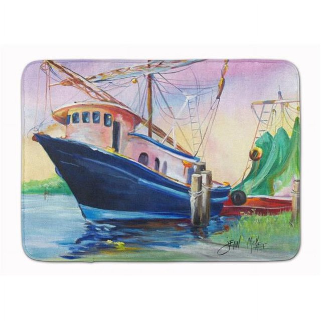 Carolines Treasures JMK1078RUG Shrimper Southern Star Machine Washable Memory Foam Mat
