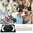 thumbnail image 5 of iNova Digital Weight Scale, Wireless Smart Body Fat Scale with App LED Screen BMI Health Analyzer, Black, 5 of 10