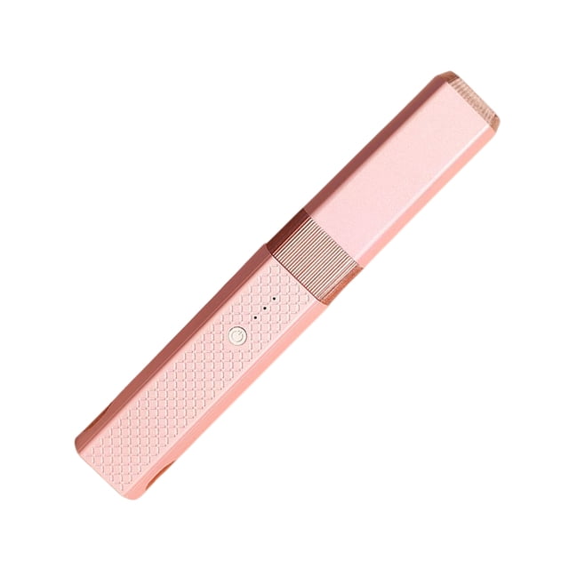 Seitruly Rizador de pelo eléctrico de cerámica, alisador con flequillo, portátil, para salón de casa, viaje, herramienta de peluquería, mujer y niña Cuidado del cabello Rosado Seitruly CE014604-01