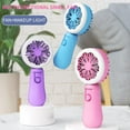 thumbnail image 3 of sruoe Portable Handheld Fan, Mini Fan, Mini Handheld Fans in Bulk, Desk Fan, Battery Rechargeable Personal Fan, 3 of 4