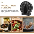 thumbnail image 3 of UPGRATOR Countdown Timer Clock Simple Timer Plastic Kitchen Timer 1Set, 3 of 5