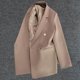 thumbnail image 1 of Blazer de mujer, moda informal, color liso, bolsillo, cuello vuelto, blusa de manga larga, blazer, blusa de dacrón para mujer, 1 of 5