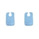 thumbnail image 4 of Soidarity Babero para adultos de talla grande, resistente al agua, transpirable, recogedor de migas, hebilla adhesiva, estampado de algodón Type1 NO1, 4 of 6