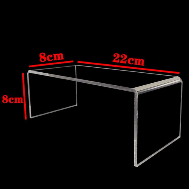 Acrylic Display Stand Organizer Shelves Figure Toy Cupcake Food Dessert Perfume