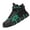 Black, variant on Men's Fashion Sneakers High Top Skate Shoes Versatile Street Sport Shoes with Adjustable Strap, Lightweight 𝖫a𝖼e Up Running Shoes Cushion Thick Sole Shoes