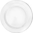 thumbnail image 2 of EcoQuality 7.5 Inch White Salad Plate with Silver Edge – Elegant Disposable Tableware for Weddings Parties and Events – Durable and Reusable Design – Perfect for Catering Buffets (60), 2 of 3