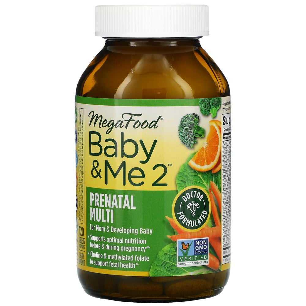 MegaFood Baby & Me 2, 120 Tablets MegaFood Baby & Me 2, 120 Tablets