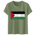 thumbnail image 1 of adviicd Hauts Mignons pour Femmes T-Shirts Graphiques Décontractés à Manches Courtes Verts,m, 1 of 5