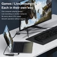 thumbnail image 4 of Carte de Capture Vidéo 4K HDMI-Compatible vers USB 3.0 pour Jeux OBS, Diffusion en Direct, Entrée Micro, pour Diffusion PS5, Xbox, DSLR, PS4, Caméra, OBS, 4 of 11