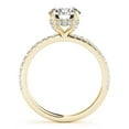 thumbnail image 2 of 2.50 Ct Brilliant Round Cut Diamond Bridal Rings for her Solid 14K Yellow Gold, 2 of 5