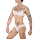 thumbnail image 3 of Sujetador falso para hombres europeos y americanos Ropa interior sexy gay Traje de ropa interior de encaje de tentación gay, 3 of 6