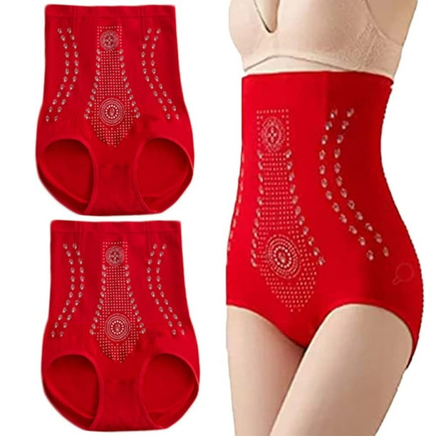 PEASKJP Sleeveless Shapewear Tummy Control Shaper Seamless Butt Lifter  Thigh Slimmer Body Shaper for Women, Red XL