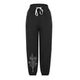 thumbnail image 4 of 50% off Clear! HAPIMO Cotton Linen Sweatpants Jogger Pants with Pocket for Women Clearance Summer Sale Fashion Relaxed Solid Mid Rise Trousers Drawstring Casual Comfy, 4 of 4