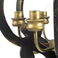 thumbnail image 5 of A&B Home Shabby Chic 6-Light Chandelier With Antique Black Finish, 5 of 9
