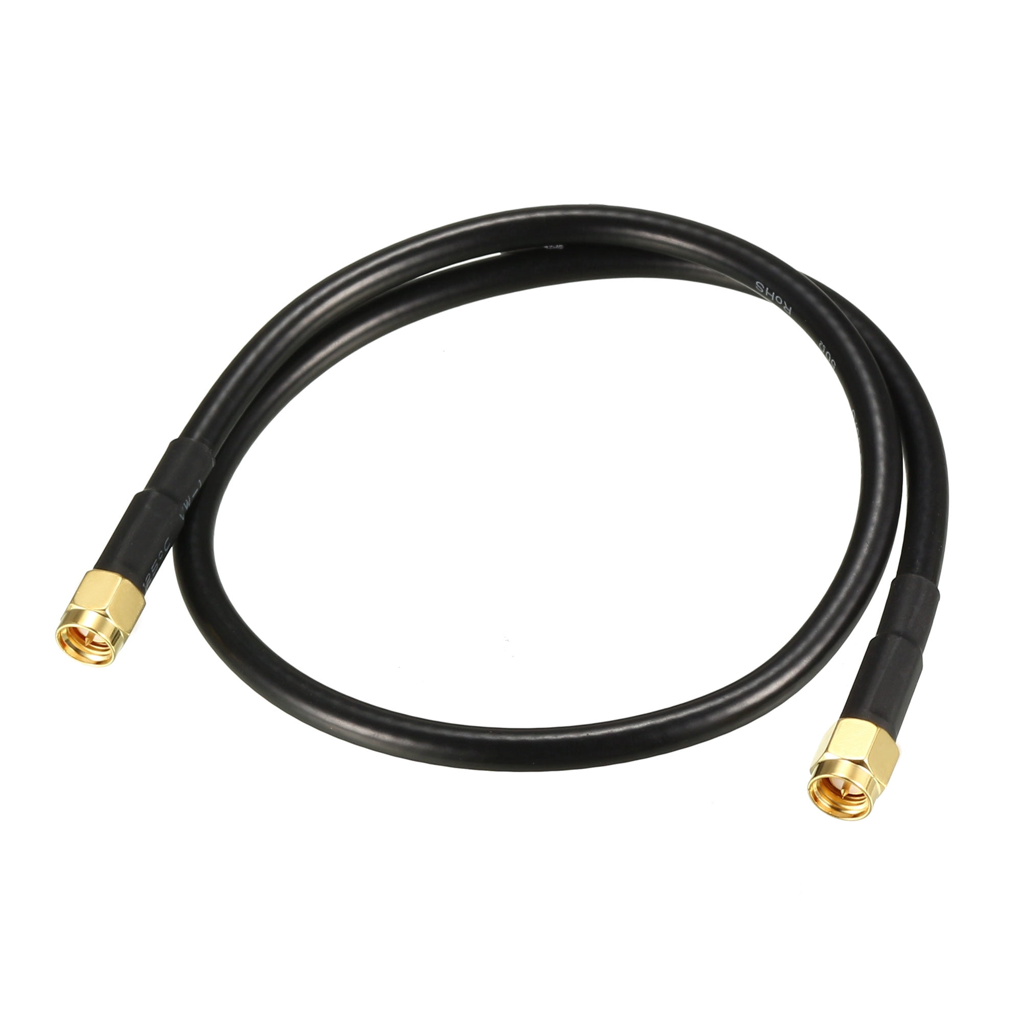 Antenna Extension Cable SMA Male to SMA Male coaxial Cable RG58 50 ohms 6 feet 2 Pieces 