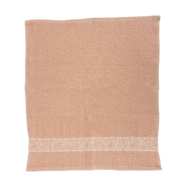 Toalla Prichos Towell Tela Afelpada con Bordado Horizontal Inferior 1 Pieza Beige